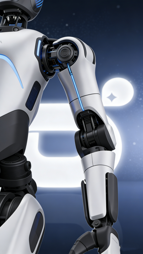 Humanoid robot joint parts