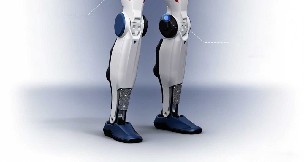 Surface treatment of Chinese humanoid robot feet
